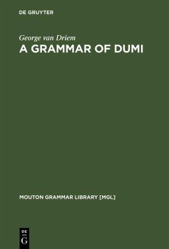 A Grammar of Dumi (eBook, PDF) - Driem, George Van