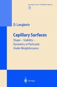 Capillary Surfaces (eBook, PDF) - Langbein, Dieter W.