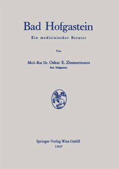 Bad Hofgastein (eBook, PDF) - Zimmermann, Oskar E.