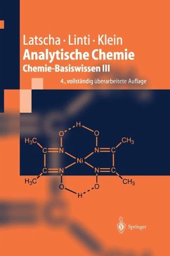 Analytische Chemie (eBook, PDF) - Latscha, Hans Peter; Linti, Gerald W.; Klein, Helmut Alfons