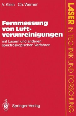 Fernmessung von Luftverunreinigungen (eBook, PDF) - Klein, Volker; Werner, Christian