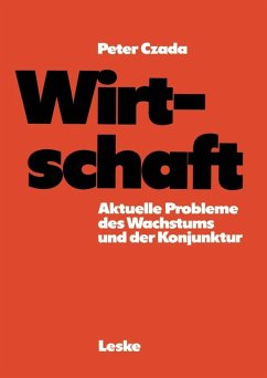 Wirtschaft (eBook, PDF) - Czada, Peter
