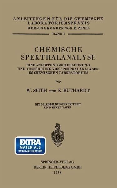 Chemische Spektralanalyse (eBook, PDF) Chemische Spektralanalyse (eBook, PDF)