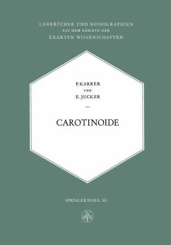 Carotinoide (eBook, PDF) - Karrer, Paul; Jucker, Ernst M.