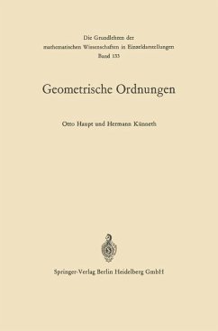 Geometrische Ordnungen (eBook, PDF) - Haupt, Otto; Künneth, Hermann