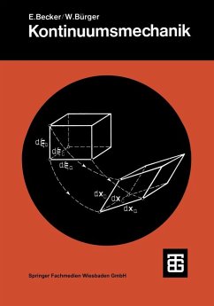 Kontinuumsmechanik (eBook, PDF) - Becker, E.; Bürger, W.