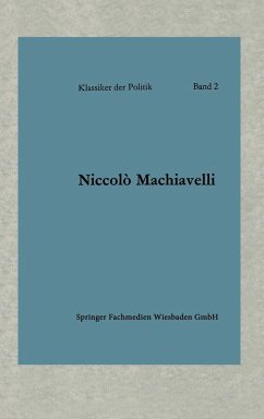 Politische Betrachtungen über die alte und die italienische Geschichte (eBook, PDF) - Machiavelli, Niccolò