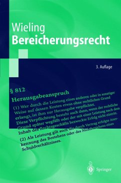 Bereicherungsrecht (eBook, PDF) - Wieling, Hans Josef