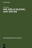 Mir wëlle bleiwe, wat mir sin (eBook, PDF)