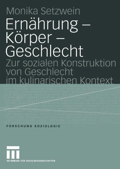 Cover Ernährung - Körper - Geschlecht (eBook, PDF)