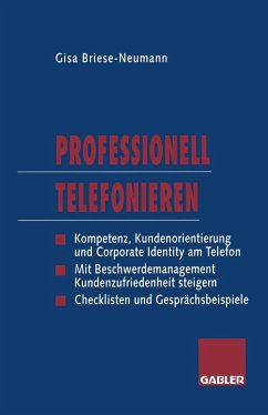 Professionell Telefonieren (eBook, PDF)