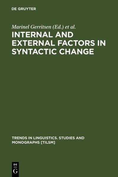 Internal and External Factors in Syntactic Change (eBook, PDF)
