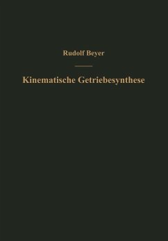 Cover Kinematische Getriebesynthese (eBook, PDF)