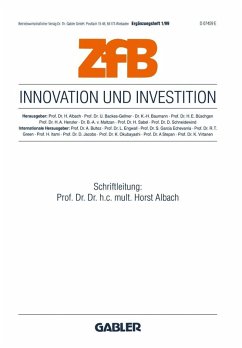 Innovation und Investition (eBook, PDF)