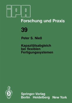 Cover Kapazitätsabgleich bei flexiblen Fertigungssystemen (eBook, PDF)