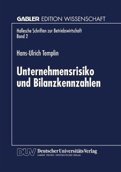 Cover Unternehmensrisiko und Bilanzkennzahlen (eBook, PDF)