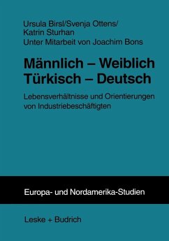 Männlich - Weiblich Türkisch - Deutsch (eBook, PDF) - Birsl, Ursula; Ottens, Svenja; Sturhan, Katrin