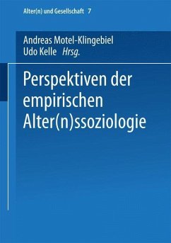 Perspektiven der empirischen Alter(n)ssoziologie (eBook, PDF)