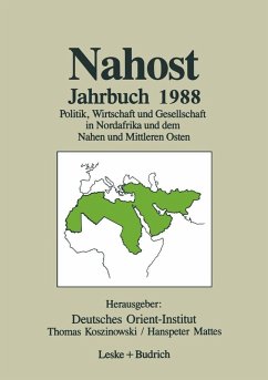 Nahost Jahrbuch 1988 (eBook, PDF) - Koszinowski, Thomas; Mattes, Hanspeter