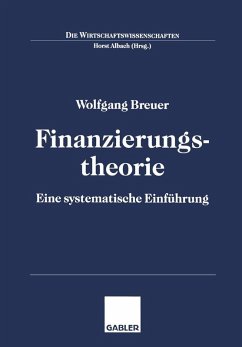 Cover Finanzierungstheorie (eBook, PDF)