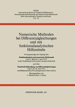 Numerische Methoden bei Differentialgleichungen und mit funktionalanalytischen Hilfsmitteln (eBook, PDF) - Albrecht, J.; Collatz, L.