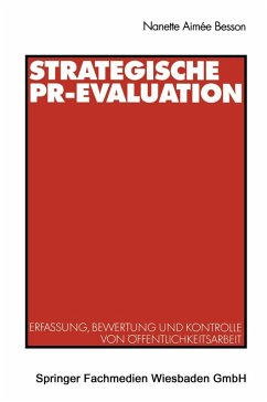 Strategische PR-Evaluation (eBook, PDF) - Besson, Nanette