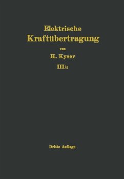 Cover Die elektrische Kraftübertragung (eBook, PDF)