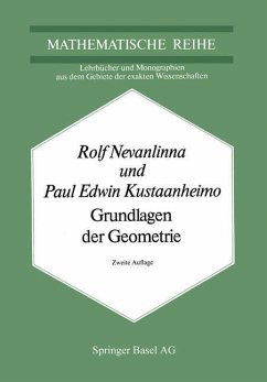 Grundlagen der Geometrie (eBook, PDF) - Nevanlinna, R.; Kustaanheimo