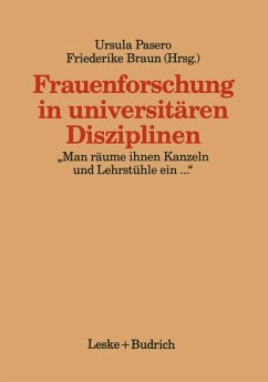 Frauenforschung in universitären Disziplinen (eBook, PDF) Cover Frauenforschung in universitären Disziplinen (eBook, PDF)