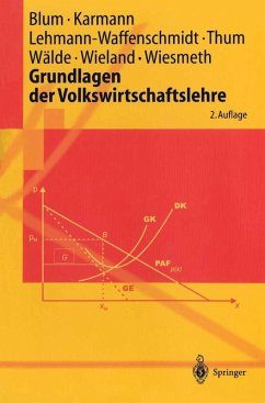 Grundlagen der Volkswirtschaftslehre (eBook, PDF) - Blum, Ulrich C. H.; Karmann, Alexander; Lehmann-Waffenschmidt, Marco; Thum, Marcel; Wälde, Klaus; Wieland, Bernhard W.; Wiesmeth, Hans