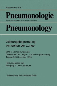 Leistungsbegrenzung von seiten der Lunge (eBook, PDF) - Ulmer, Wolfgang T.