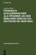 Friedrich Schleiermacher als Pfarrer an... - Bild 1