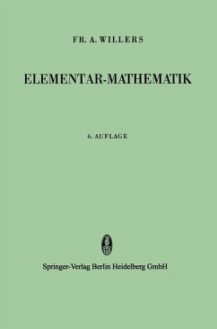 Elementar-Mathematik (eBook, PDF) - Willers, Fr. A.