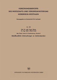 Cover Metallkundliche Untersuchungen an Zeitstandproben (eBook, PDF)
