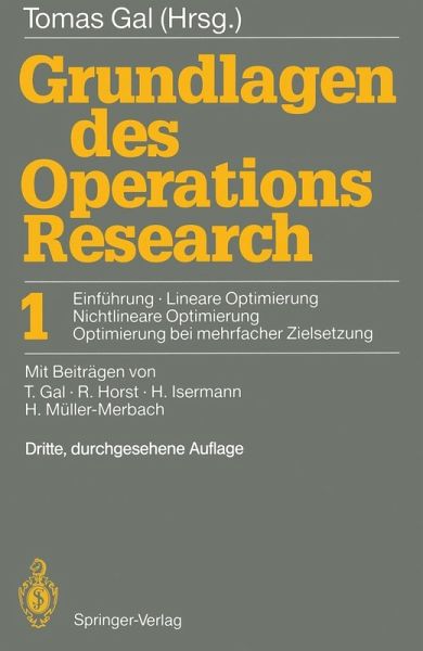 Grundlagen des Operations Research (eBook, PDF) Grundlagen des Operations Research (eBook, PDF)