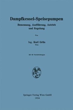 Dampfkessel-Speisepumpen (eBook, PDF) - Grün, Karl