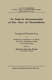 Der Einfluß des Menstruationszyklus auf Hals, Nasen und Ohrenkrankheiten (eBook, PDF)