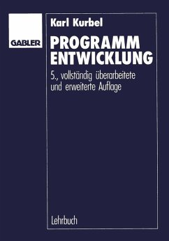 Cover Programmentwicklung (eBook, PDF)