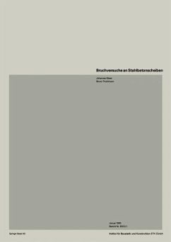 Bruchversuche an Stahlbetonscheiben (eBook, PDF) - Maier; Thürlimann