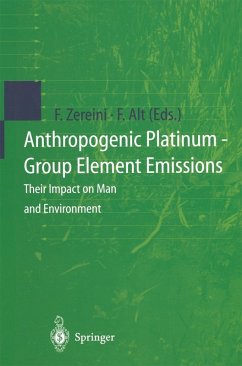 Anthropogenic Platinum-Group Element Emissions (eBook, PDF)