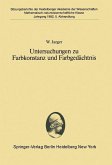 Untersuchungen zu Farbkonstanz und Farbgedächtnis (eBook, PDF)