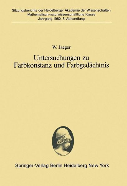 Untersuchungen zu Farbkonstanz und Farbgedächtnis (eBook, PDF) Untersuchungen zu Farbkonstanz und Farbgedächtnis (eBook, PDF)