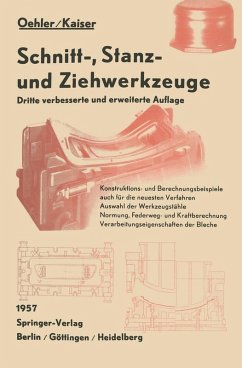 Cover Schnitt~, Stanz~ und Ziehwerkzeuge (eBook, PDF)