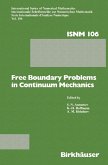 Free Boundary Problems in Continuum Mechanics (eBook, PDF)