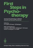 First Steps in Psychotherapy (eBook, PDF)