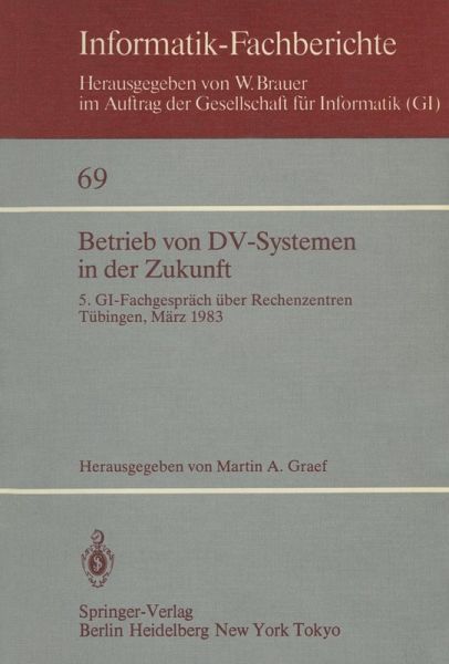 Betrieb von DV-Systemen in der Zukunft (eBook, PDF)