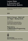 Redundancy in Mathematical Programming (eBook, PDF)