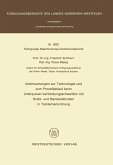 Untersuchungen zur Technologie und zum Prozeßablauf beim Unterpulver-Verbindungsschweißen mit Draht- und Bandelektroden in Tandemanordnung (eBook, PDF)