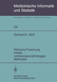 Klinische Forschung mittels verteilungsunabhängiger Methoden (eBook, PDF) - Wolf, G. K.