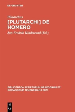 De Homero (eBook, PDF) - Plutarchus